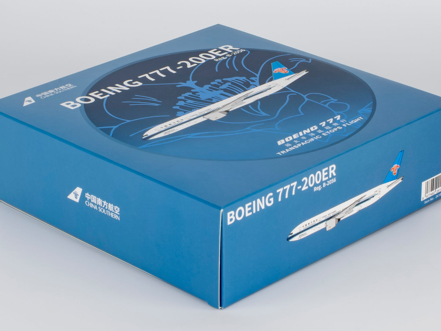 NG Models China Southern Airlines ETOPS - 越太平洋延程飞行 Boeing 777-200ER B-2056 1/400 Aircraft Scale Model