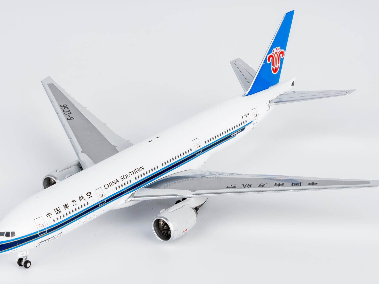 NG Models China Southern Airlines ETOPS - 越太平洋延程飞行 Boeing 777-200ER B-2056 1/400 Aircraft Scale Model