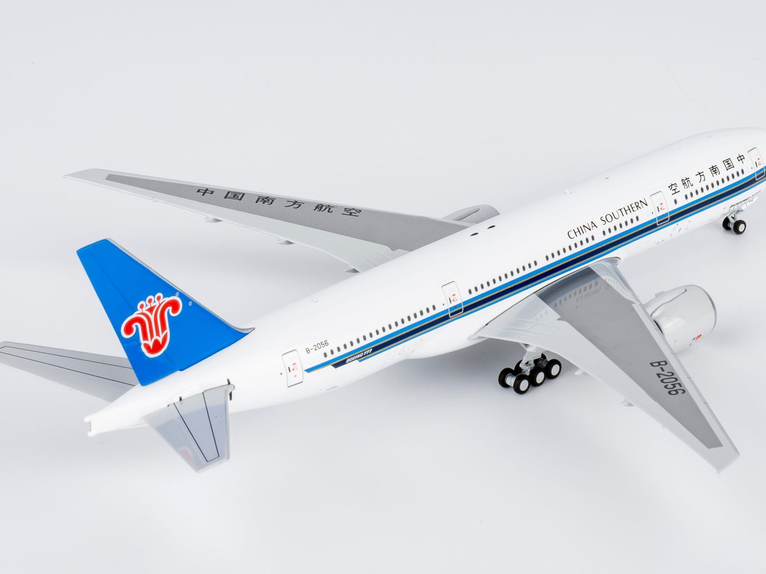 NG Models China Southern Airlines ETOPS - 越太平洋延程飞行 Boeing 777-200ER B-2056 1/400 Aircraft Scale Model