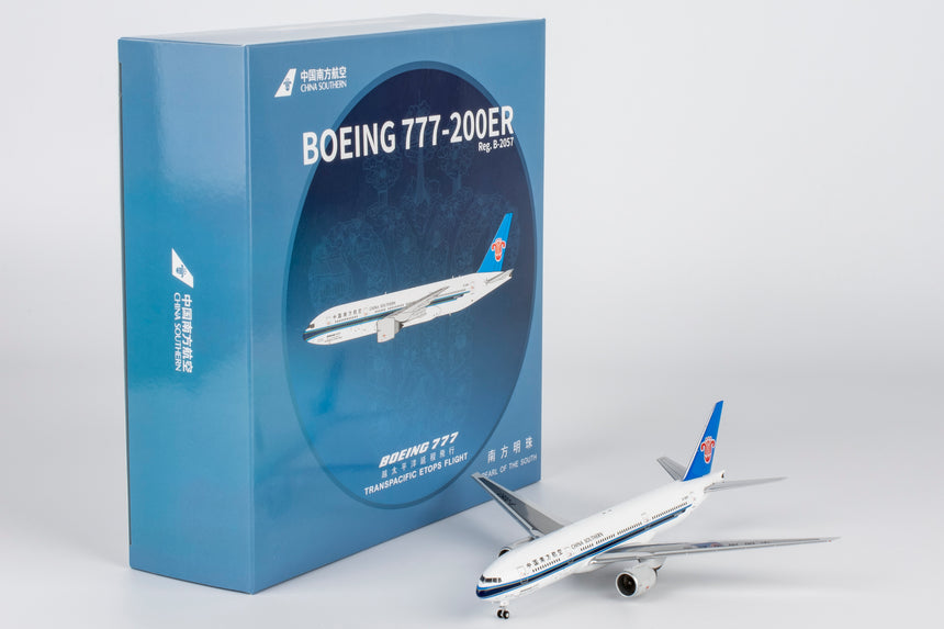 NG Models China Southern Airlines “PEARL OF THE SOUTH - 南方明珠”号; ETOPS - 越太平洋延程飞行 Boeing 777-200ER B-2057 1/400 Aircraft Scale Model