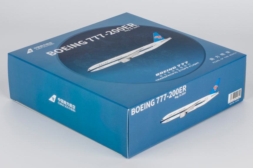 NG Models China Southern Airlines “PEARL OF THE SOUTH - 南方明珠”号; ETOPS - 越太平洋延程飞行 Boeing 777-200ER B-2057 1/400 Aircraft Scale Model