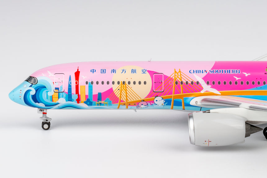 NG Models China Southern Airlines The 15th National Games "Dynamic Bay Area" livery Airbus A350-900 B-308T 1/400 Aircraft Scale Model