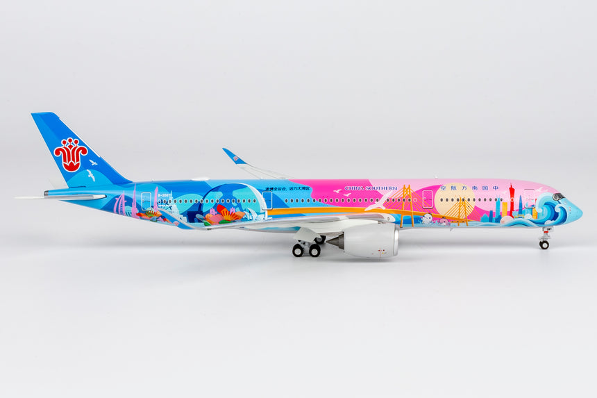 NG Models China Southern Airlines The 15th National Games "Dynamic Bay Area" livery Airbus A350-900 B-308T 1/400 Aircraft Scale Model
