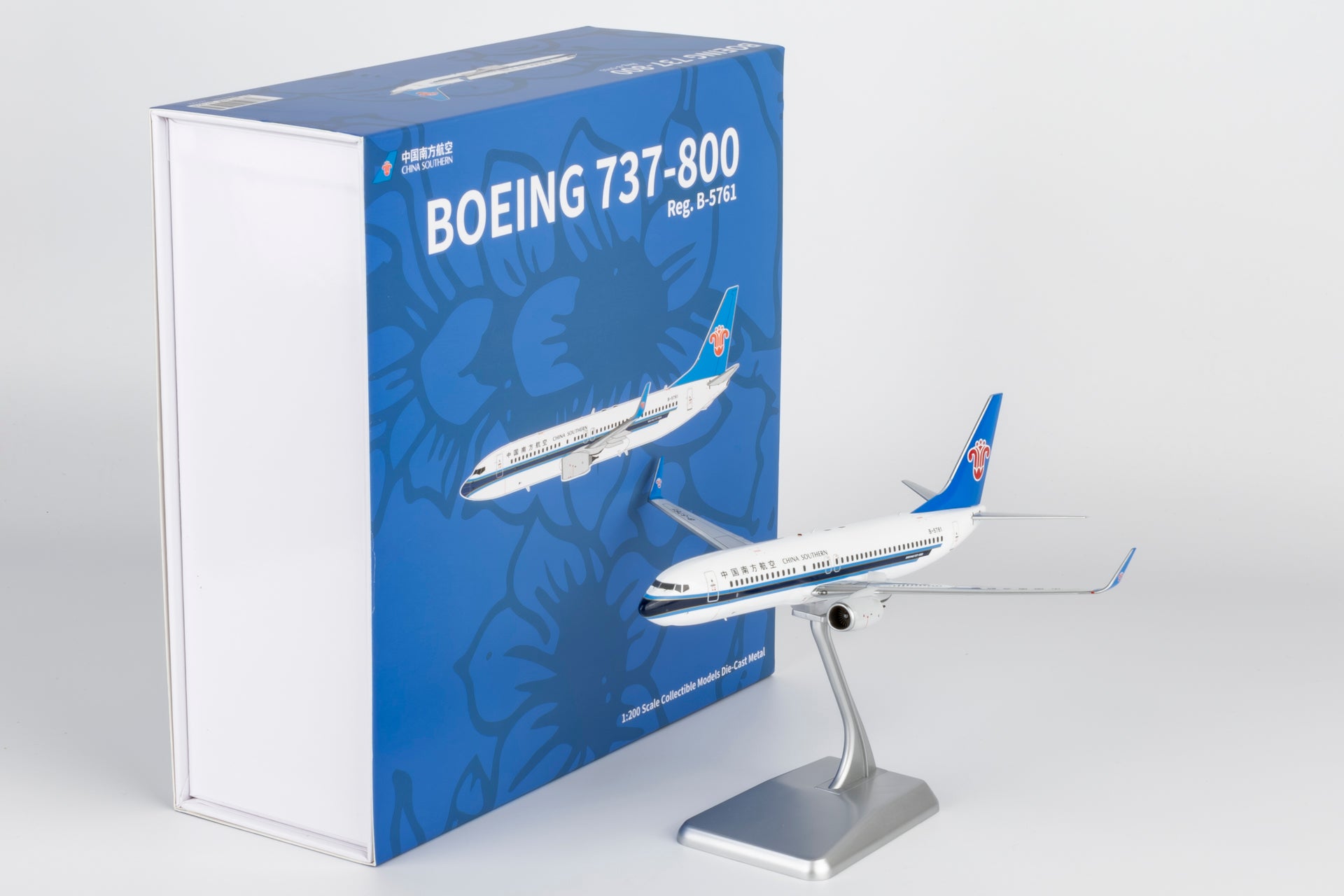 NG Models China Southern Airlines Boeing 737-800/w B-5761 1/200