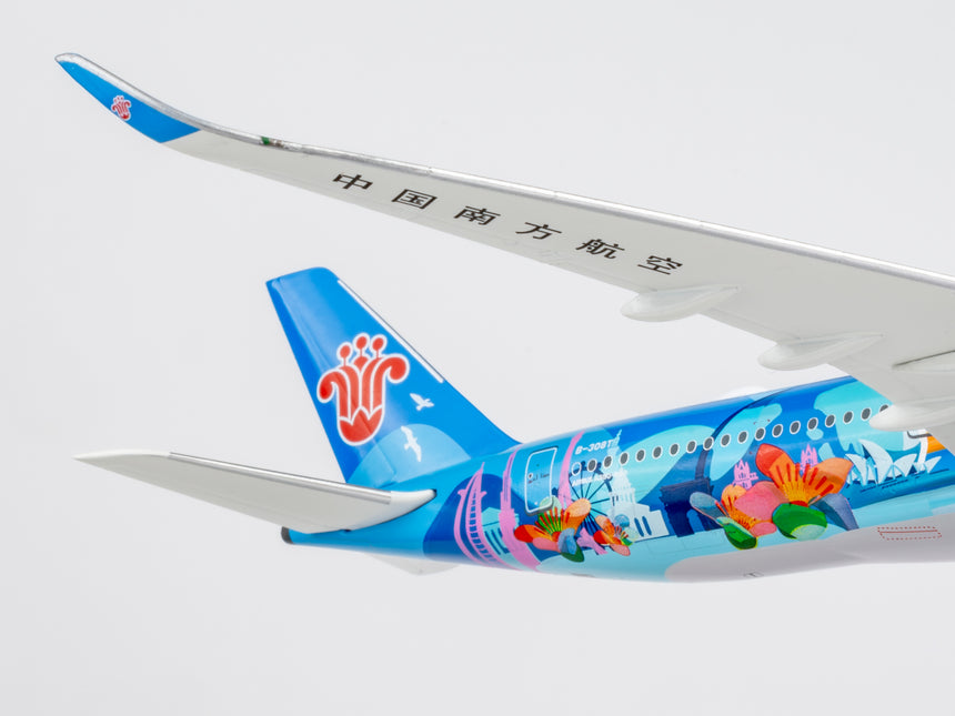NG Models China Southern Airlines The 15th National Games "Dynamic Bay Area" livery Airbus A350-900 B-308T (Ultimate) 1/400 Aircraft Scale Model