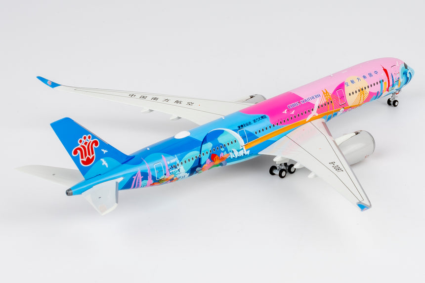 NG Models China Southern Airlines The 15th National Games "Dynamic Bay Area" livery Airbus A350-900 B-308T (Ultimate) 1/400 Aircraft Scale Model
