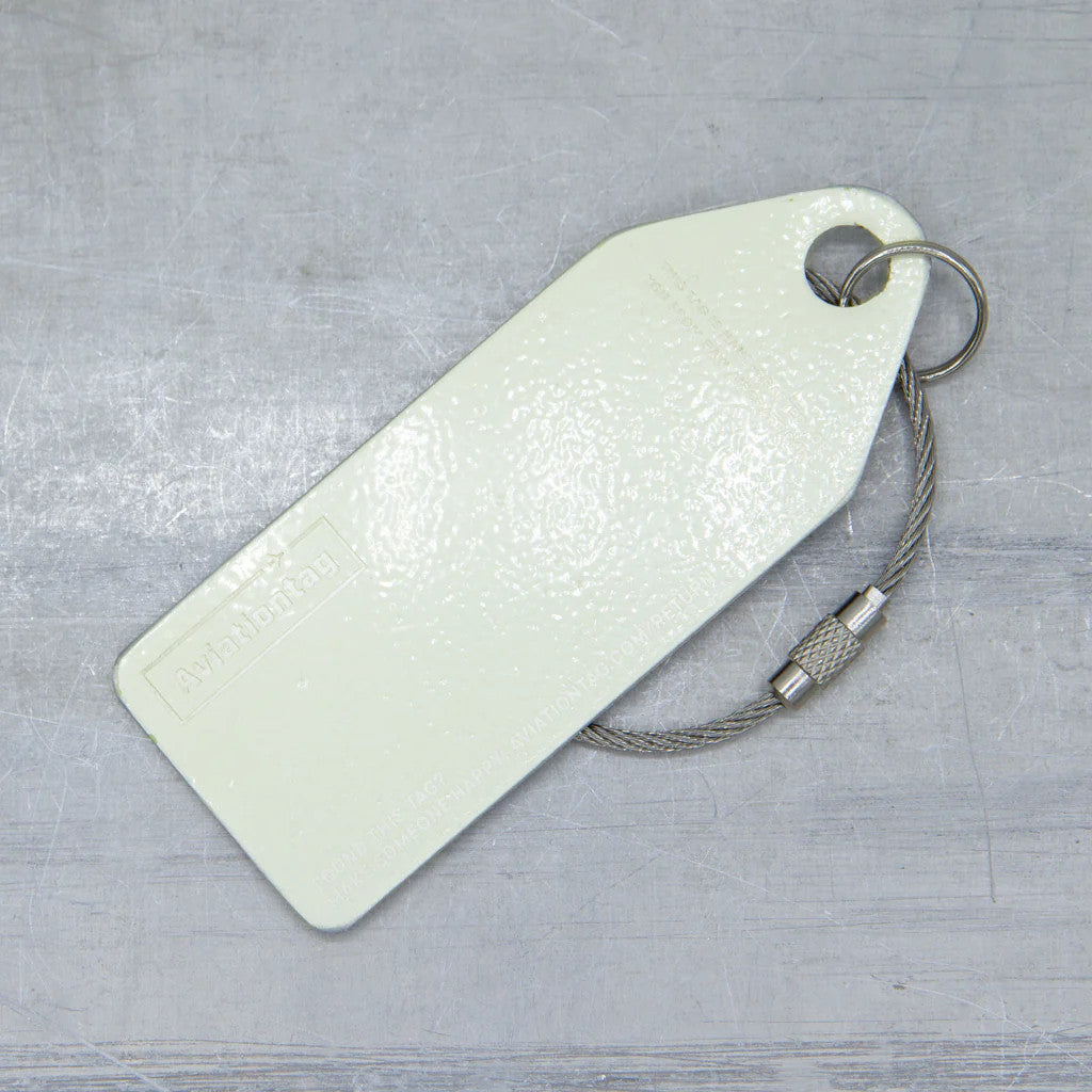 Aviationtag 初B727 白色 AviationTag Boeing 727-VP-CMO White - Aircraft Model Store