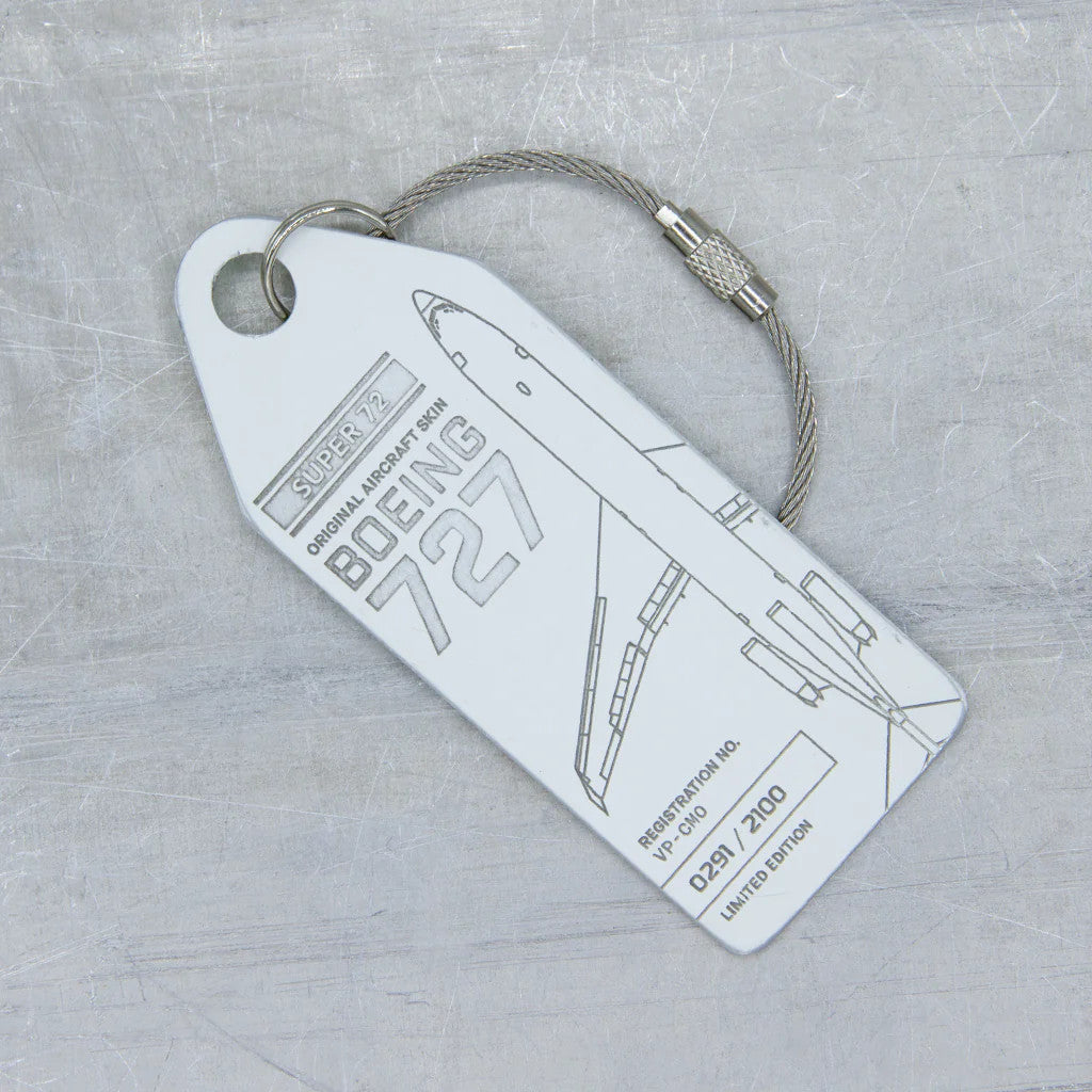 AviationTag Boeing 727-VP-CMO White - Aircraft Model Store