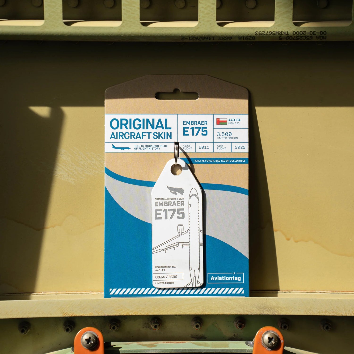 AviationTag Oman Air Embraer E175 - A4O-EA White