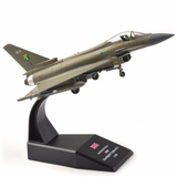 AMS Military RAF United Kingdom 2008 Eurofighter Typhoon F.2 1/100 Aircraft Scale Model