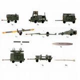Herpa Military Accessories: Ground Support Equipment 1/200 Scale
