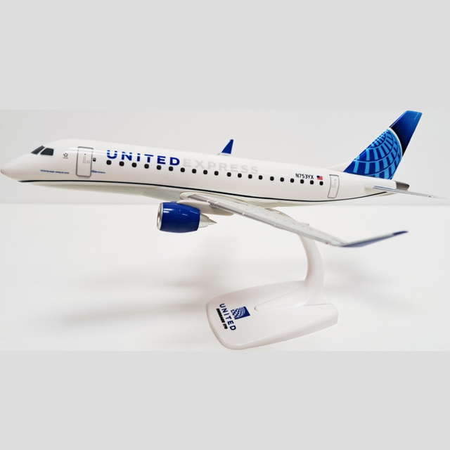 PPC Models United Express Embraer E170 1/100 Aircraft Scale Model