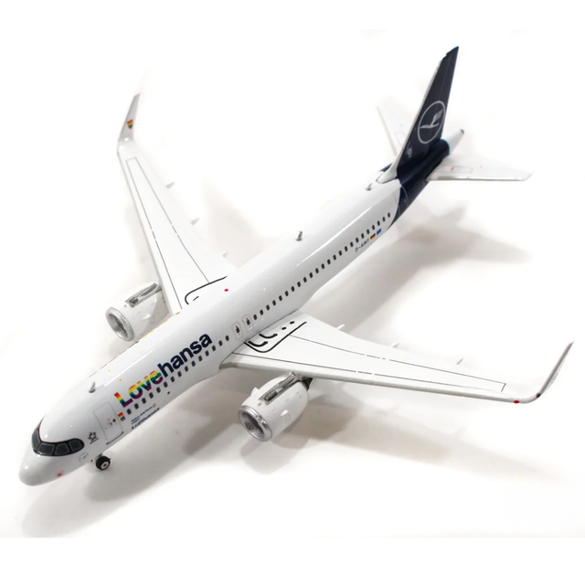Phoenix Lufthansa Airbus A320Neo Lovehansa D-AINY 1/400 - Aircraft