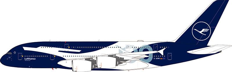 Aviation400 Lufthansa Airbus A380-841 D-AIMH (detachable gear) 1/400 Aircraft Scale Model