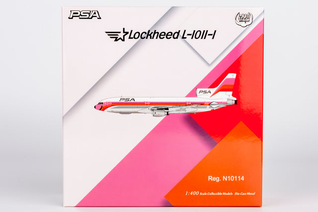 NG Models PSA - Pacific Southwest Airlines Lockheed L-1011-1 N10114 (with Extra Underbody Fairing) 1/400 Aircraft Scale Model