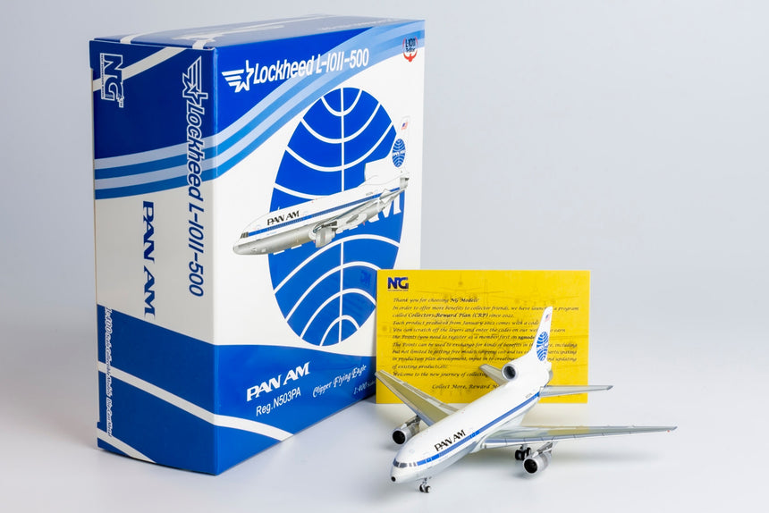 NG Models Pan American World Airways - Pan Am L-1011-500 N503PA (named "Clipper Flying Eagle") 1/400 Scale