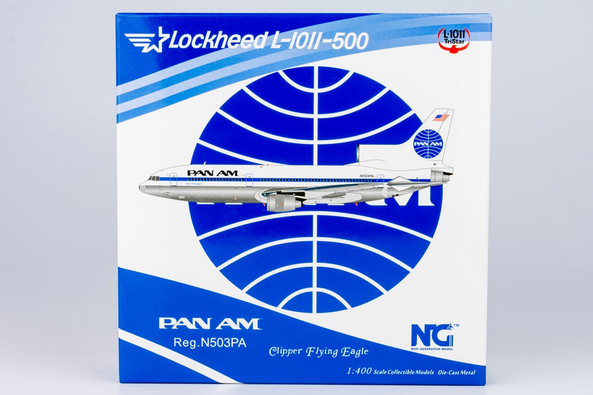 NG Models Pan American World Airways - Pan Am L-1011-500 N503PA (named "Clipper Flying Eagle") 1/400 Scale