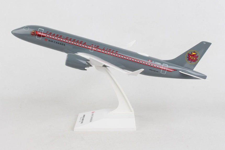 SkyMarks Air Canada Airbus A220-300 Retro TCA 1/100 Scale