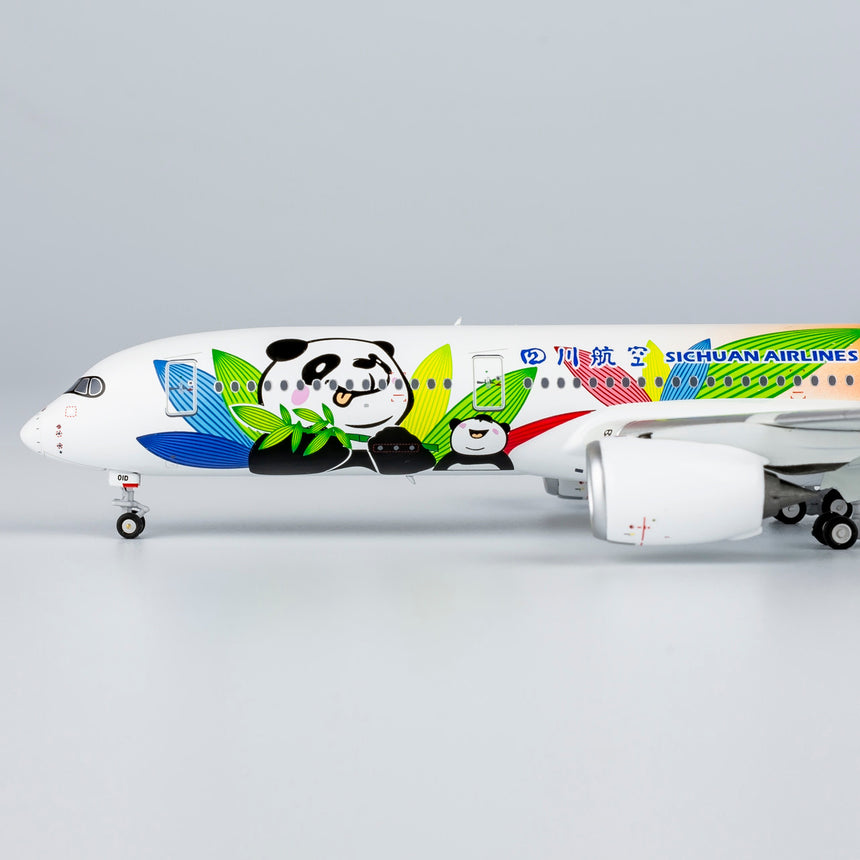 NG Models Sichuan Airlines Airbus A350-900 B-301D Panda cs (ULTIMATE COLLECTION) 1/400 Scale