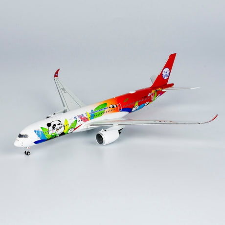 NG Models Sichuan Airlines Airbus A350-900 B-301D Panda cs (ULTIMATE COLLECTION) 1/400 Scale