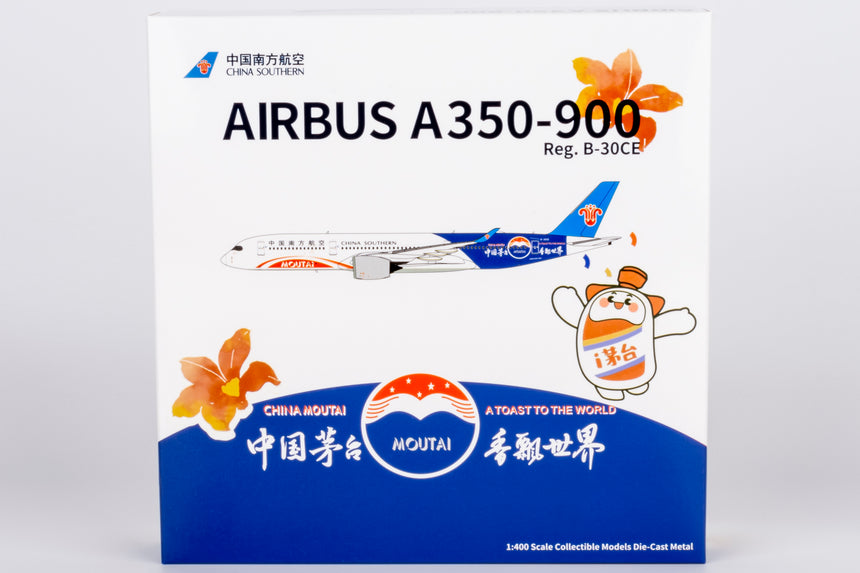 NG Models China Southern Airlines "Guizhou Moutai" Airbus A350-900 B-30CE 1/400 Scale