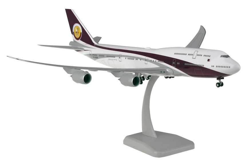 Hogan Qatar Amiri Flight Boeing 747-8 1/200 Scale