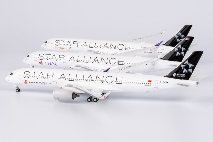NG Models Thai Airways International "Star Alliance" Airbus A350-900 HS-THU 1/400 Scale