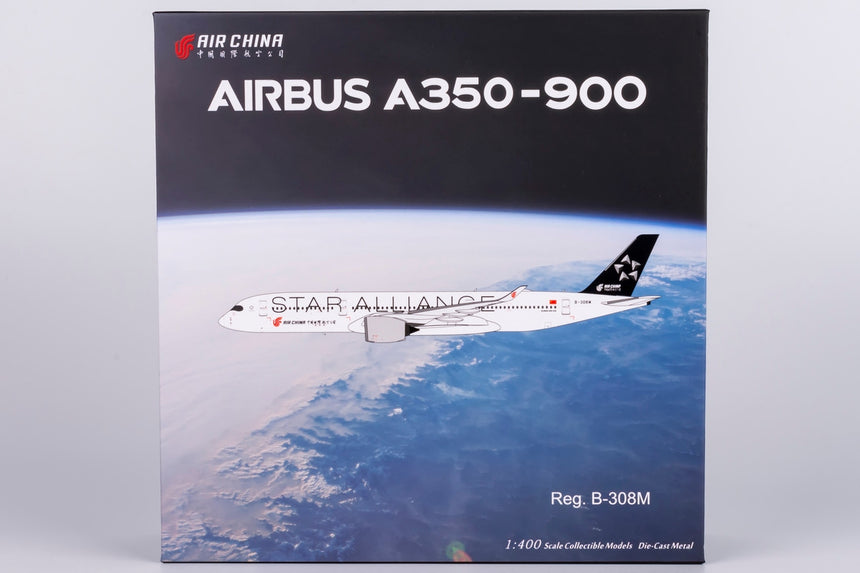 NG Models Air China "Star Alliance" (ULTIMATE) Airbus A350-900 B-308M 1/400 Scale