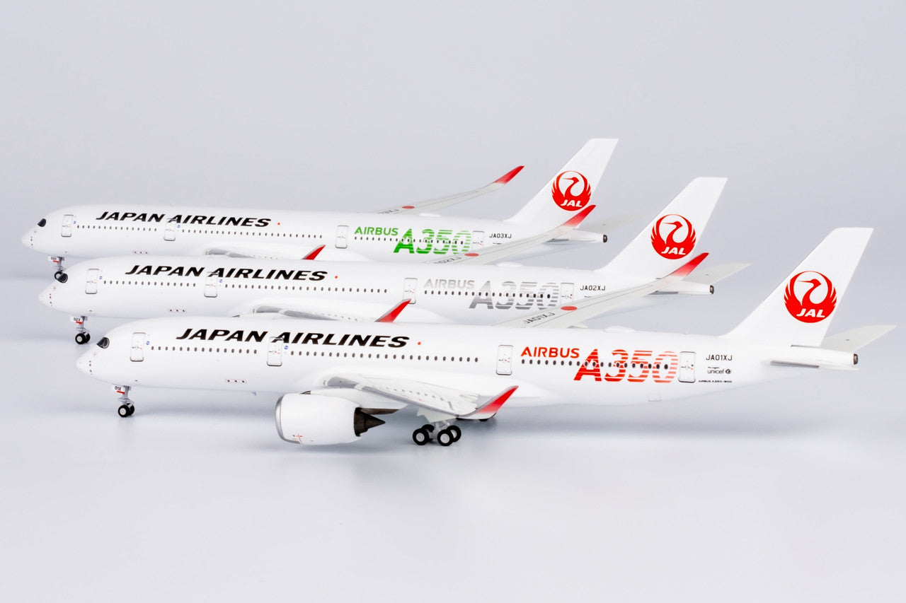 NG Models Japan Airlines (JAL) (Silver 