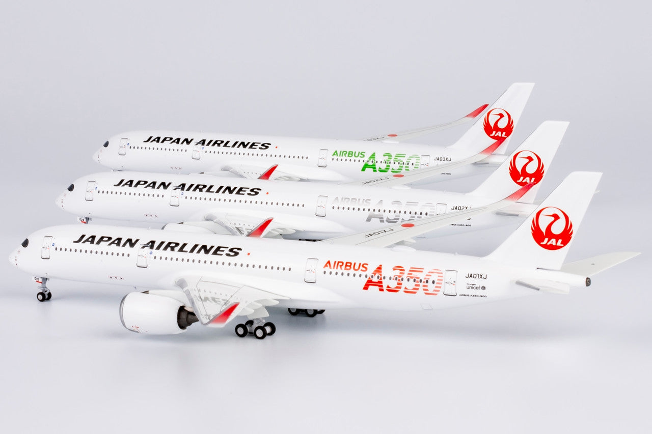 NG Model 1:400 Japan Airlines JAL Airbus A350-900 Diecast