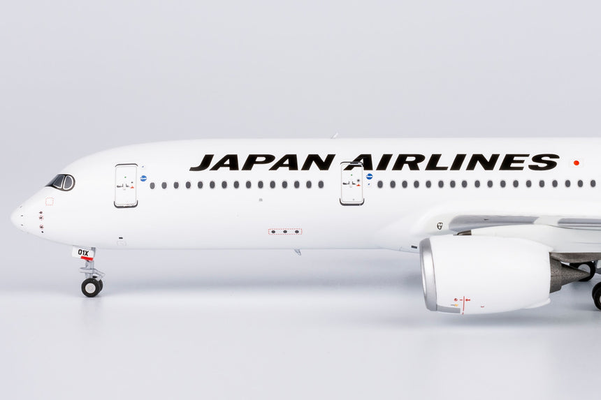 NG Models Japan Airlines (JAL) (Red "AIRBUS A350" Titles) Airbus A350-900 JA01XJ 1/400 Scale