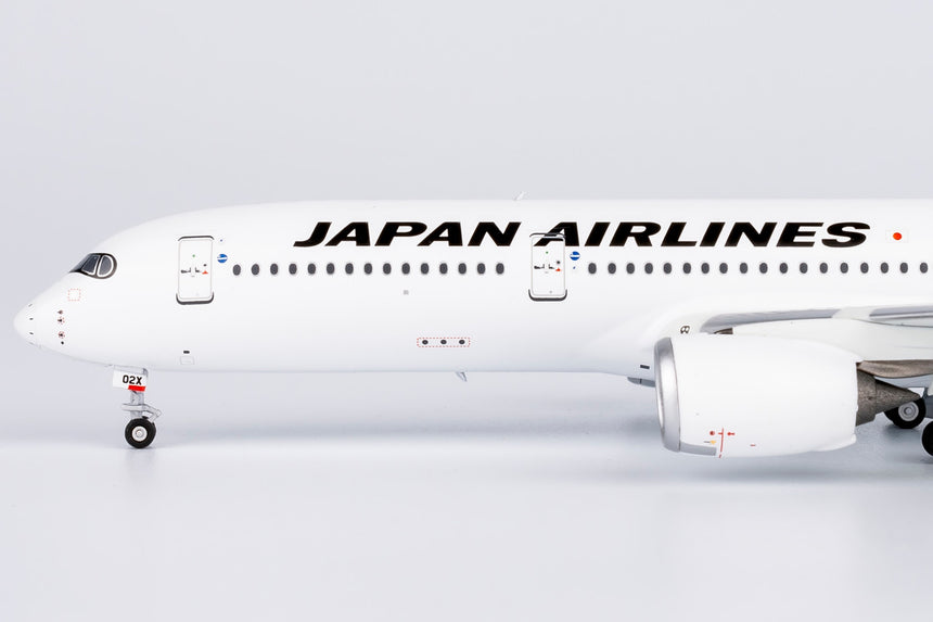 NG Models Japan Airlines (JAL) (Silver "AIRBUS A350" Titles) Airbus A350-900 JA02XJ 1/400 Scale