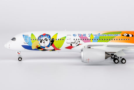 NG Models Sichuan Airlines "Panda Route" (Ultimate) Airbus A350-900 B-32HG 1/400 Aircraft Scale Model