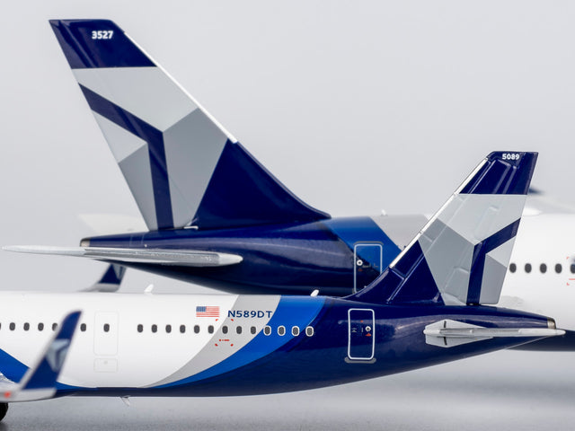 NG Models Delta Air Lines (Special Paint for the 100th Anniversary) Airbus A321neo N589DT 1/400 Aircraft Scale Model