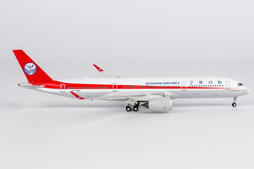 NG Models Sichuan Airlines (revised winglets) Airbus A350-900 B-32MV 1/400 Aircraft Scale Model