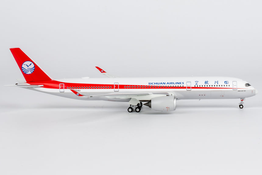 NG Models Sichuan Airlines Airbus A350-900 B-304U 1/400 Aircraft Scale Model