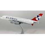 Aviation400 Global Airlines Airbus A380-841 9H-GLOBL (detachable gear) 1/400 Scale