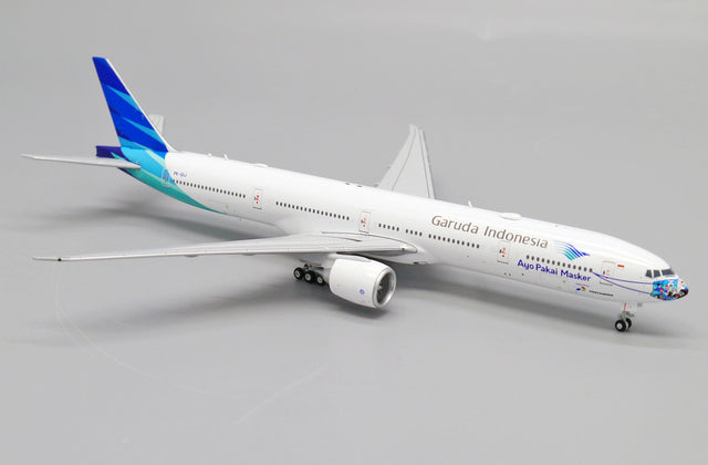 JC Wings Garuda Indonesia Boeing 777-300ER PK-GIJ 1/400 Aircraft Scale Model