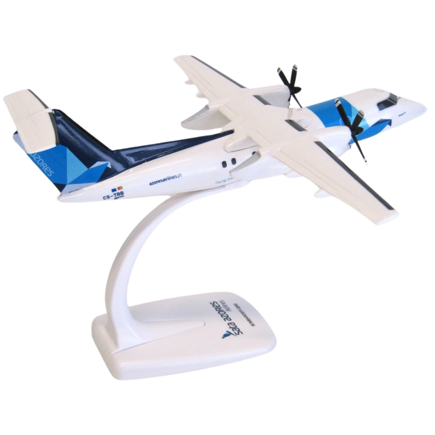 PPC Models Sata Azores Airlines Dash 8-300 1/100 Aircraft Scale Model