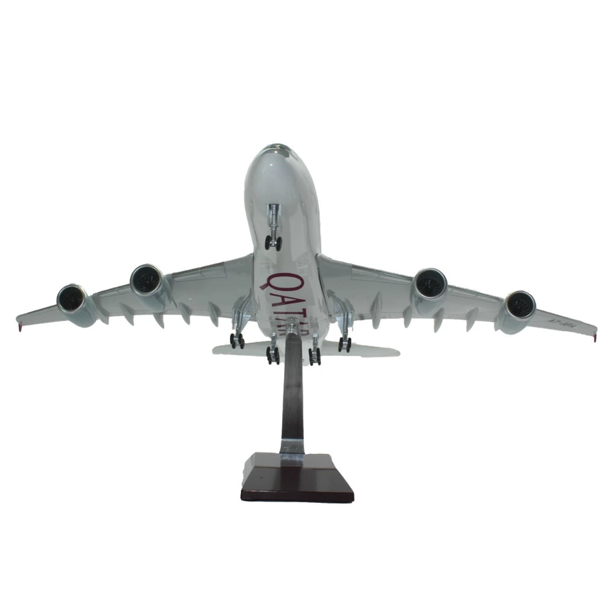Qatar Airways Airbus A380-800 36.5cm Aircraft Model