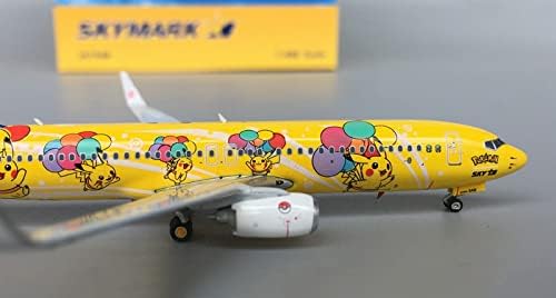 Phoenix Skymark Airlines Boeing 737-800 'Pikachu' JA73AB 1/400 Aircraft Scale Model