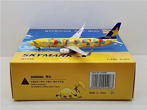 Phoenix Skymark Airlines Boeing 737-800 'Pikachu' JA73AB 1/400 Aircraft Scale Model