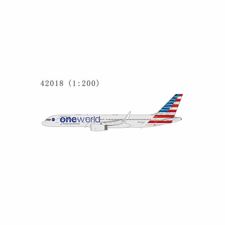 NG Models American Airlines Boeing 757-200 N174AA Oneworld CS 1/200 Scale