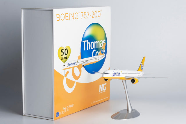 NG Models Condor Boeing 757-200 D-ABNF Thomas Cook tail 1/200 Aircraft Scale Model