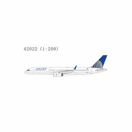 NG Models United Airlines 757-200/w N12125 CO-UA merged livery 1/200 Scale