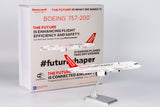 NG Models Honeywell Aviation Services 2021's Livery "The future is what we make it." Boeing 757-200 N757HW (with test bed) 1/200 Scale