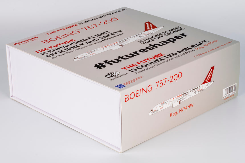 NG Models Honeywell Aviation Services 2021's Livery "The future is what we make it." Boeing 757-200 N757HW (with test bed) 1/200 Scale