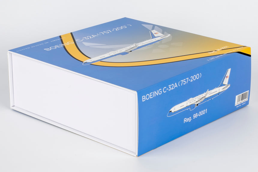 NG Models United States - US Air Force (USAF) equipped with PW2040 engines C-32A (757-200) 98-0001 1/200 Aircraft Scale Model