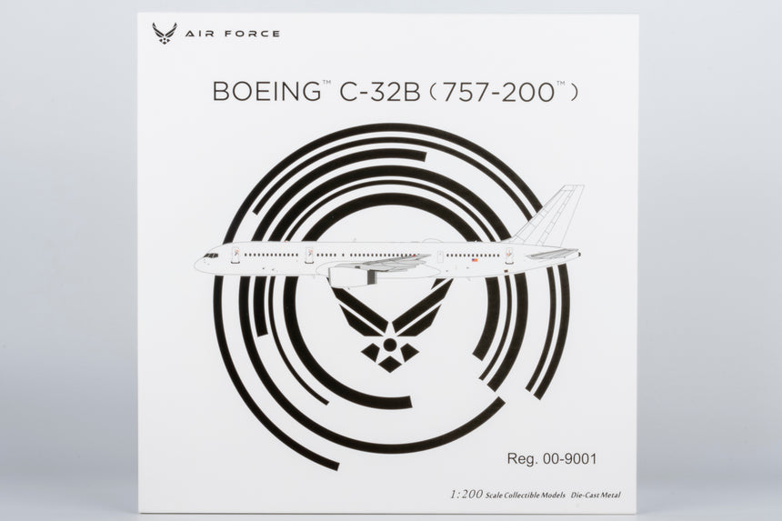 NG Models USA - Air Force C-32B (Boeing 757-200) 00-9001 1/200 Aircraft Scale Model