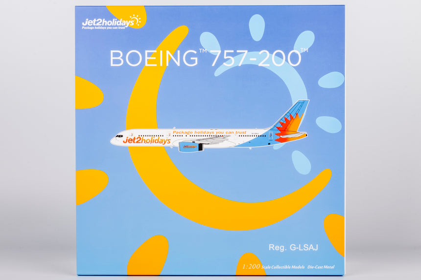 NG Models Jet2.com Boeing 757-200/w G-LSAJ 1/200 Aircraft Scale Model
